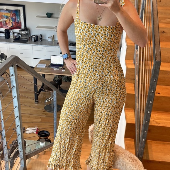 Faithful the Brand Yellow Floral Jumpsuit - Picture 14 of 14